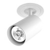 Downlight Tube Spot GU10 Kit 50W RAL 9003 White