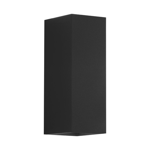 Oslo 255 LED Up and Down Outdoor Garden Wall Light 240V Textured Black 7.5W