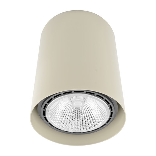 Can Surface Downlight Large Pebble Grey 150W