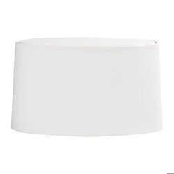 Tapered Oval Shade White 170x300x145mm