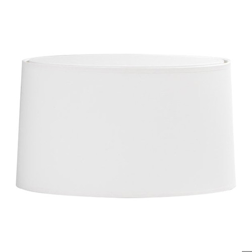 Tapered Oval Shade White 170x300x145mm