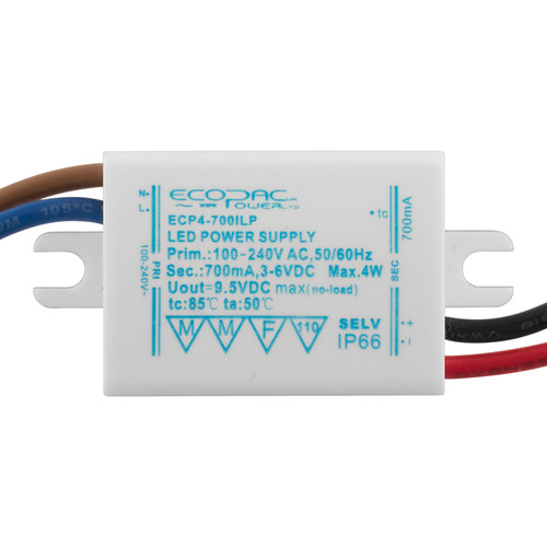 Single Output Switching LED Driver (Constant Current) 4W 700mA