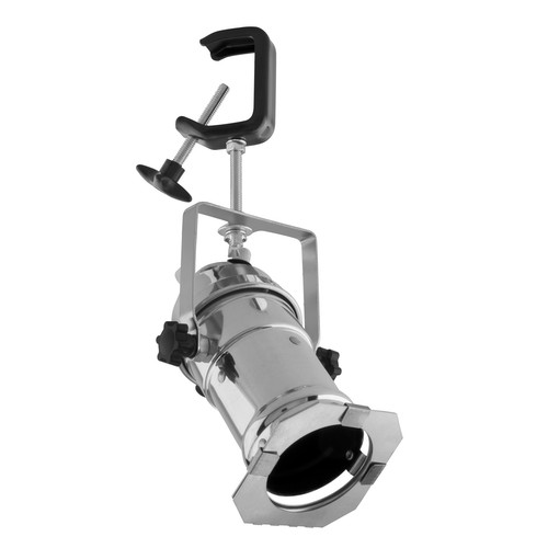 GU10 Theatre Spotlights 240V and Clamp Kit 50W Chrome