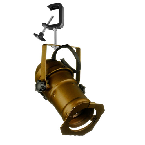 GU10 Theatre Spotlights 240V and Clamp Kit 50W Bronze