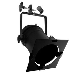 PAR56 Theatre Spotlights Long 240V and Clamp Kit 300W Black