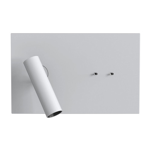 Edge Reader Mini LED Wall Light 240V White 9.3W + 3.3W