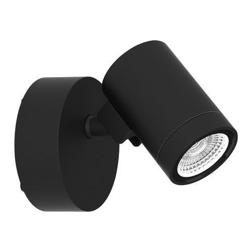 Bayville Single Outdoor Garden Spot IP65 240V 8.2W Textured Black