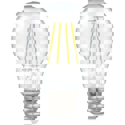 ES LED Clear 806lm 240V Dimmable Light Bulb 7W 2700K Warm White