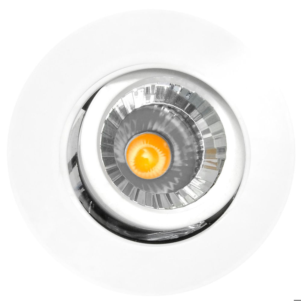 Blaze Fire Rated Adjustable LED Downlight Cool White (4000K) 7W (=75W) White — view 3