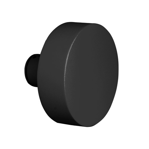 Halo Bollard 5W Outdoor Garden Wall Light 240V Black 3000K Warm White