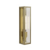 Harvard Outdoor Garden Wall Light 240V 4W Natural Brass