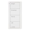 Lutron Pico Wireless 4 Button Scene Custom Engraving Control White