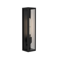 Harvard Outdoor Garden Wall Light 240V 4W Matt Black