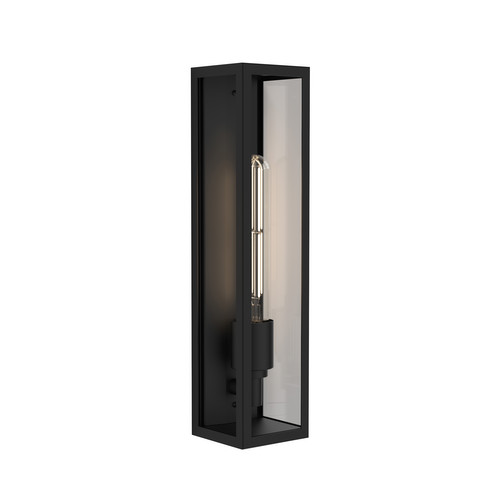 Harvard Outdoor Garden Wall Light 240V 4W Matt Black