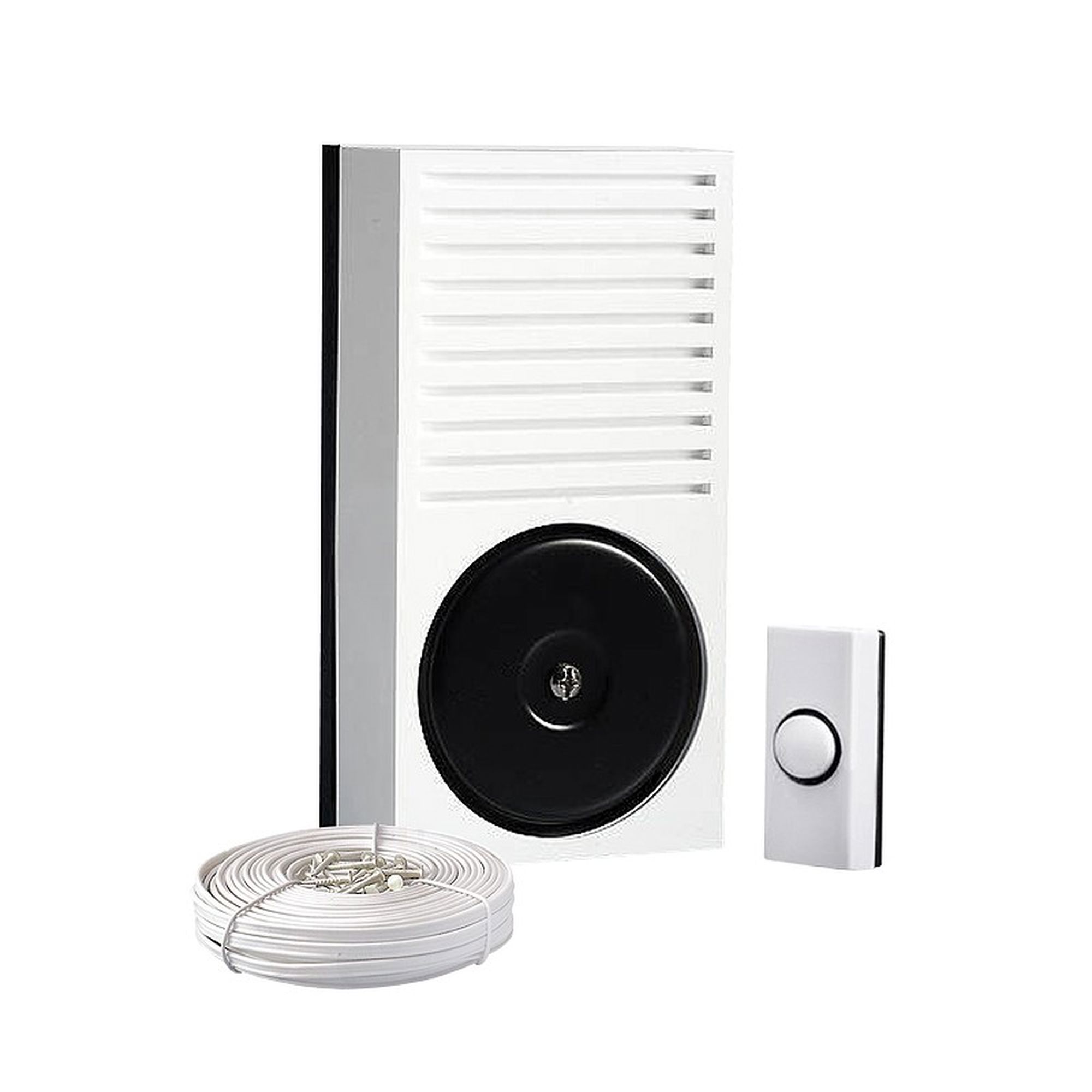 Wired Door Bell DIY Kit White Mr Resistor Lighting