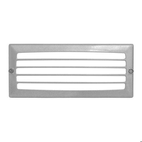 Replacement Grill for Recessed Brick Light Silver 240mm