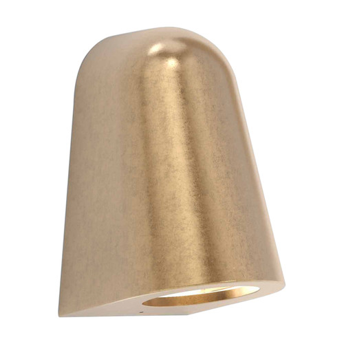 Mast Coastal Exterior Wall Down Light 240V (7962) 6W Coastal Brass