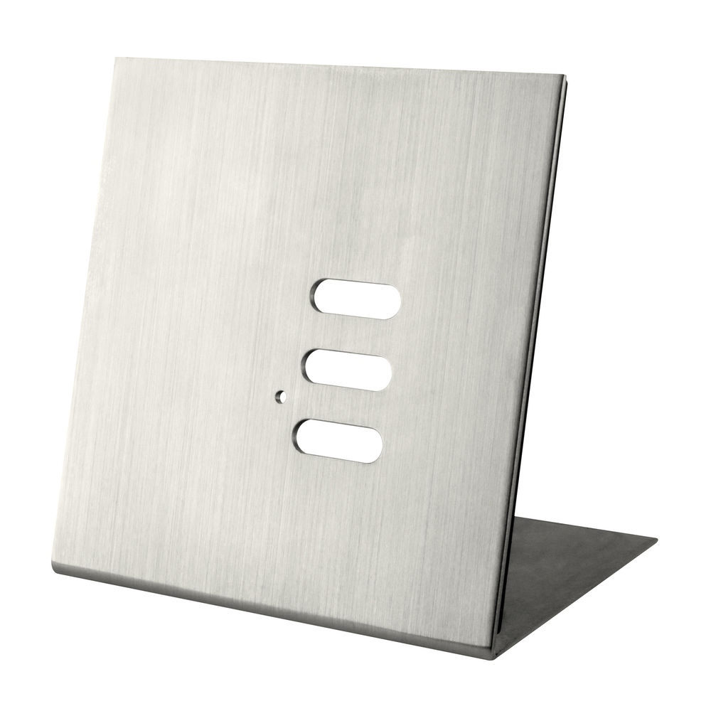 Wise Flip Intense/Fusion 3 Channel Free Standing Plate Satin Nickel