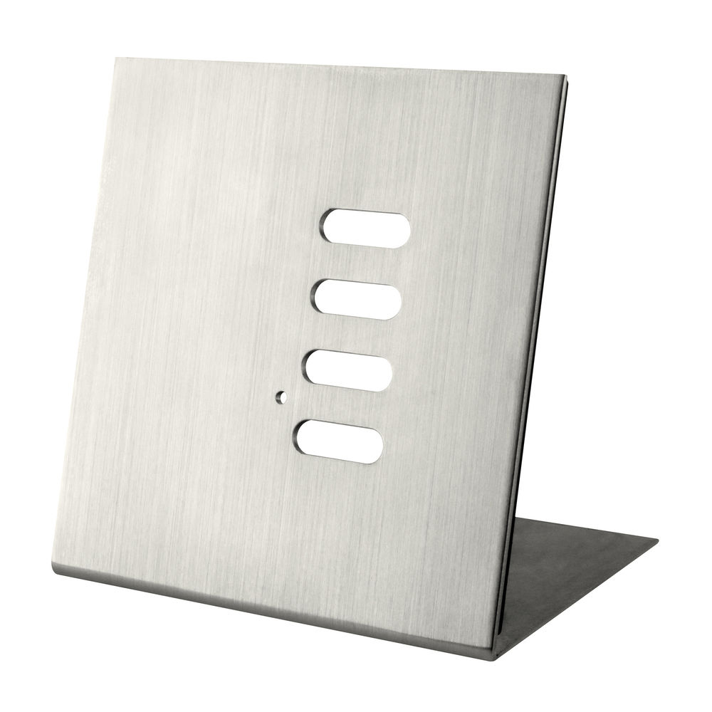 Wise Flip Intense/Fusion 4 Channel Free Standing Plate Satin Nickel