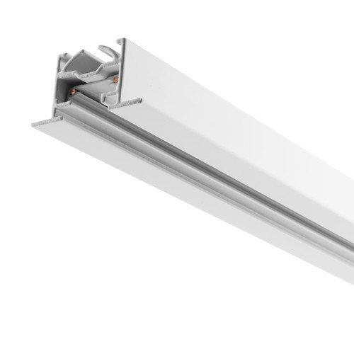 Single Circuit Track Recessed 240V White 3000mm