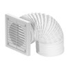 Flexible Duct Wall Kit 100mm 3 metres