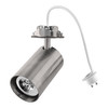 Tube Spotlight GU10 Trimless Downlight Adaptor 50W Satin Nickel