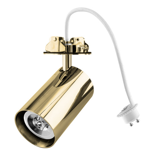 Tube Spotlight GU10 Trimless Downlight Adaptor 50W Brass