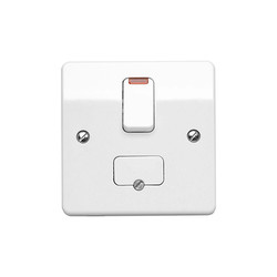 MK Logic Plus Cooker Switch 13A DP flex connection unit White