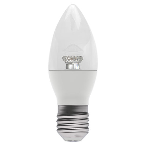 LED Candle Lamp ES / E27 Dimmable 4W 4000K Cool White
