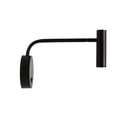 Enna LED Wall Light 240V Matt Black 4.7W