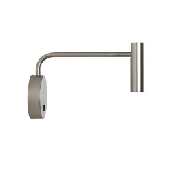 Enna Swing LED Wall Light 240V Matt Nickel 4.7W