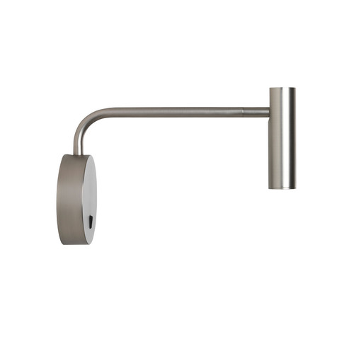 Enna Swing LED Wall Light 240V Matt Nickel 4.7W