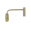 Enna Swing LED Wall Light 240V Matt Gold 4.7W