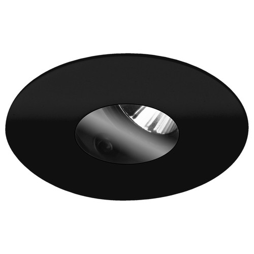Invisible Adjustable Round Glass Downlight IP54 GU10 240V 50W Black