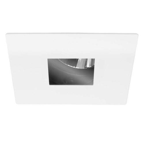 Invisible Adjustable Square Fire-Rated IP54 Clear Glass Downlight GU10 240V 50W White