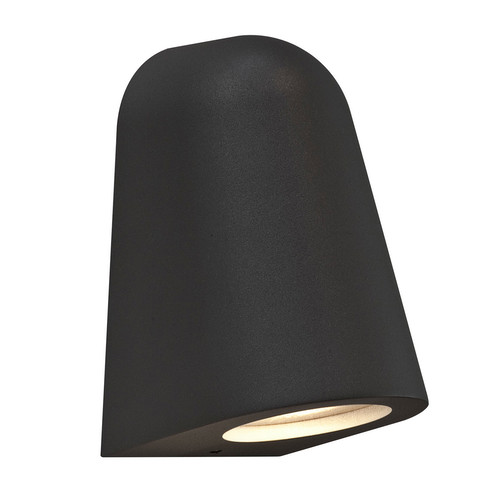 Mast Outdoor Garden Wall Light 240V 35W Textured Black