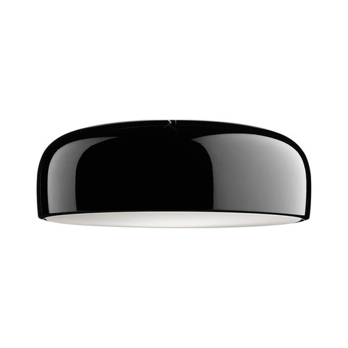 Smithfields C Flush Ceiling Light 230W Black
