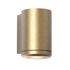 Jura Single Outdoor Garden Pillar Wall Light 240V Solid Brass 6W