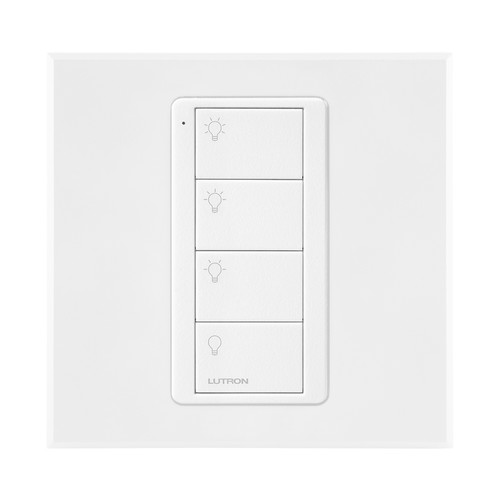 Lutron Pico Wireless 4 Button Scene Lights White