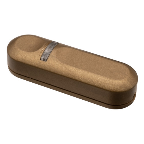 2 Core LED In-Line Push Dimmer 240V Gold 4-25W