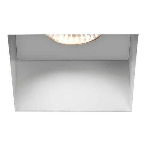 Trimless Square Fire-Rated Fixed IP65 Downlight White 6W