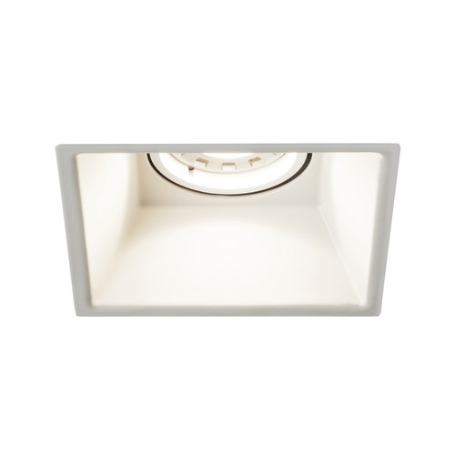 Minima Fixed Square Fire-Rated Downlight GU10 240V 6W White