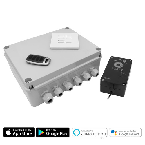 Wise Wi-Fi Scene Box Kit includes Keypad and Key Fob 240V 4x500W