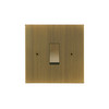 Horizon Square Rocker Switch 1 gang 20 amp 2 way Antique Brass