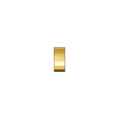 Horizon Square Rocker Switch Module 2 Way Satin Brass
