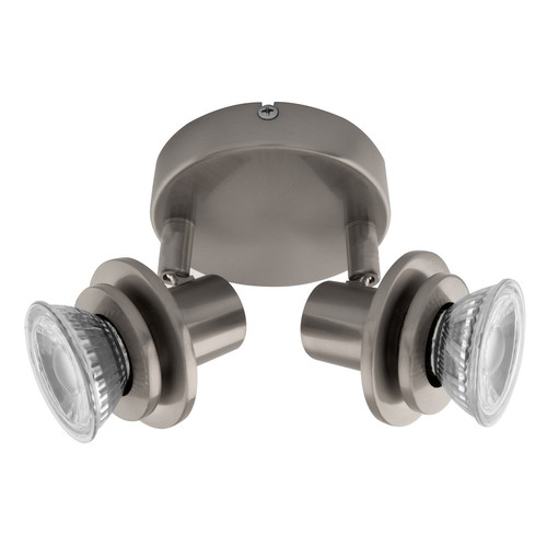 Saturn Double 240V 2 x 75W Nickel