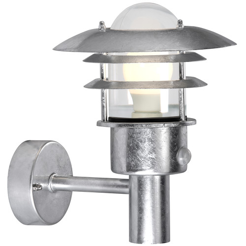 Lonstrup Sensor Outdoor Garden Wall Light 240V 60W Stainless Steel