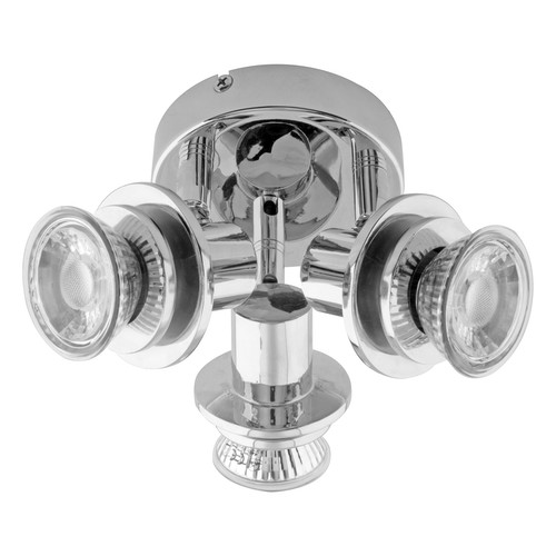 Saturn Triple 240V 3 x 75W Chrome