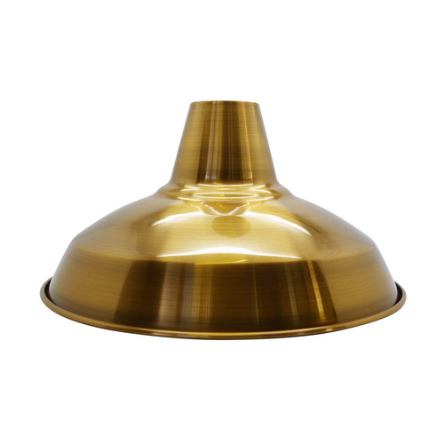 Industrial Light Shades Antique Brass 305mm