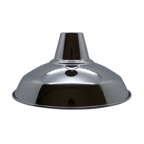 Industrial Light Shades Chrome 305mm